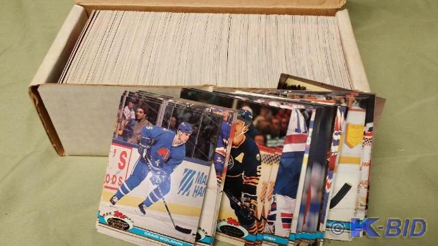 Approx 400 Stadium Club Hockey Card...