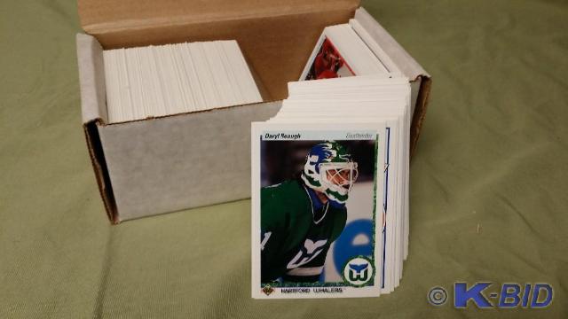 Approx 300 cards of 1991 Upper Dec...