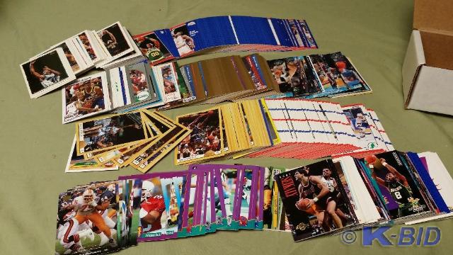 Lot of over 500 cards most are Bask...