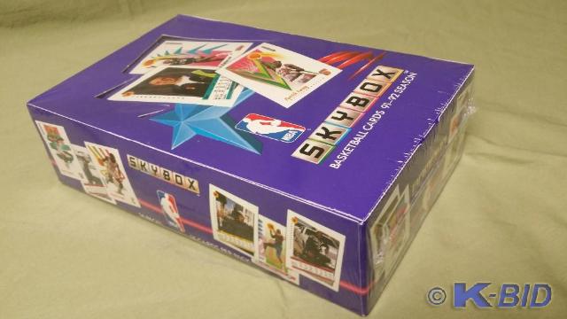 Factory sealed case of Skybox 91-92...