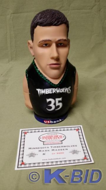 Minnesota Timberwolves Mark Madsen&...