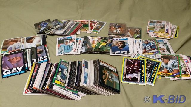 Lot of Football cards from the 80s...