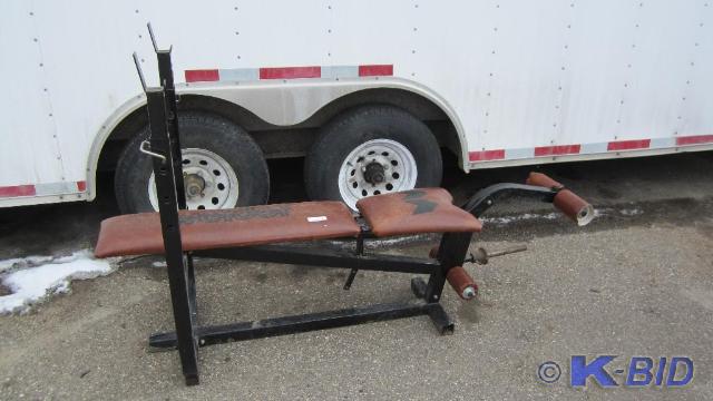 Weider weight bench
