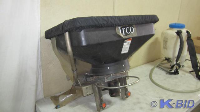JR co zero turn mounted spreader