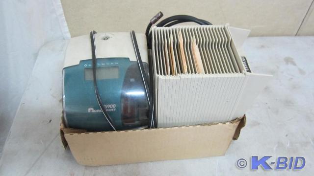 Time card machine and equipment