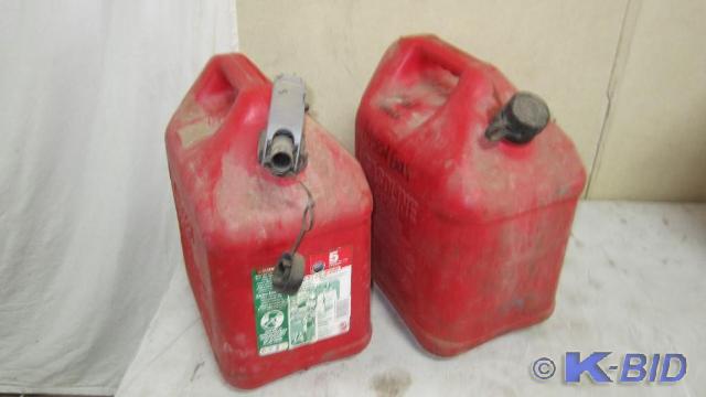 2 gas cans