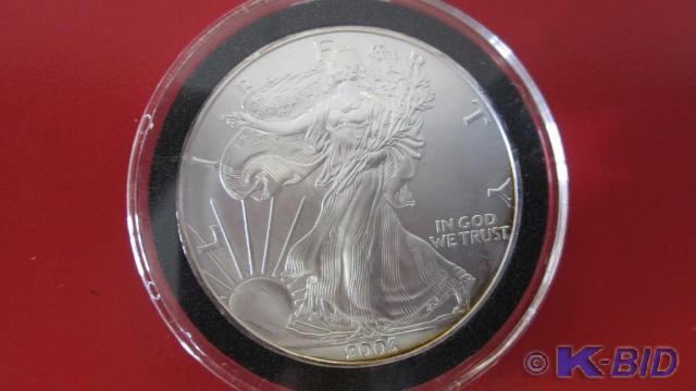 lot 165 image: 2003 1 oz Silver American Eagle