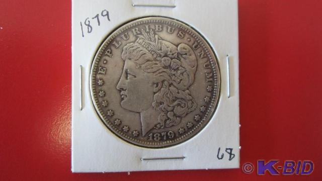 lot 68 image: 1879 Morgan Silver Dollar