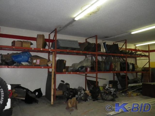 lot 2 image: Pallet Racking, 7 uprights, 23 cros...