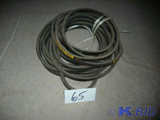 lot 65 image: lot of V-Belts