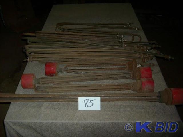lot 85 image: lot of heating elements