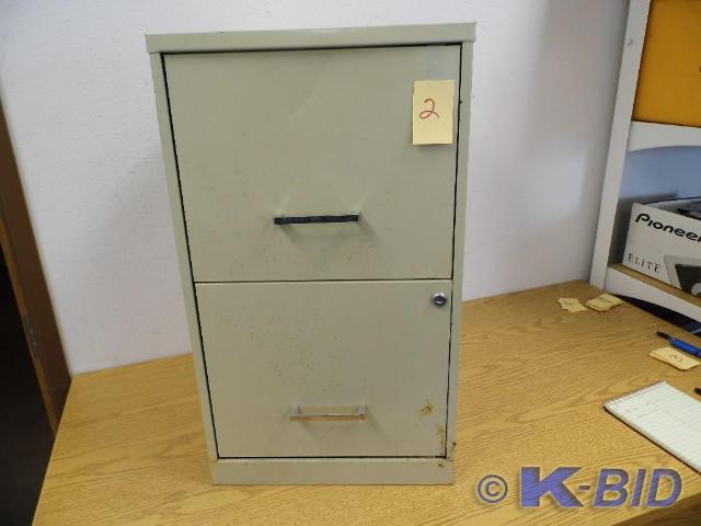 2 Drawer File Cabinet