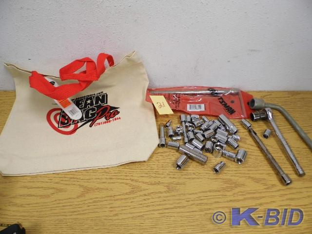 Lot of Hardware Items - Sockets, wr...