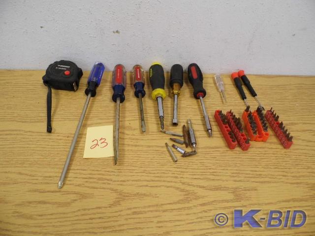 Lot of Hardware Items - Screwdriver...