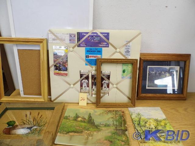 Lot of Misc with pictures, frames