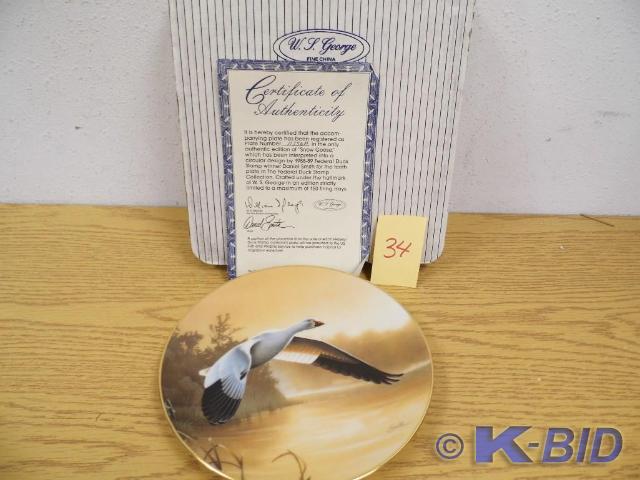 Snow Goose Plate