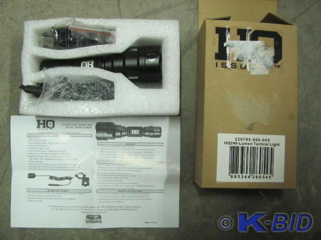 lot 57 image: NEW (in box) HQ ISSUE HQ240-Lumen T...