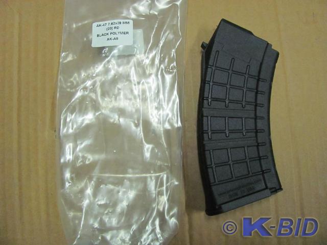 lot 67 image: NEW (in factory bag) AK-47 7.62x39 ...