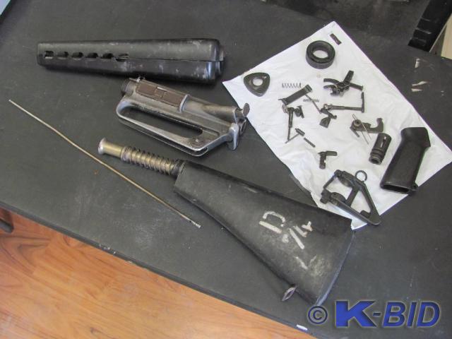 lot 7 image: NO RESERVE This M16A1 Parts Kit r...