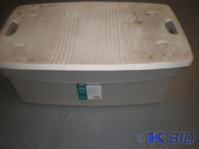 Home Essentials storage bin, 33 gal...