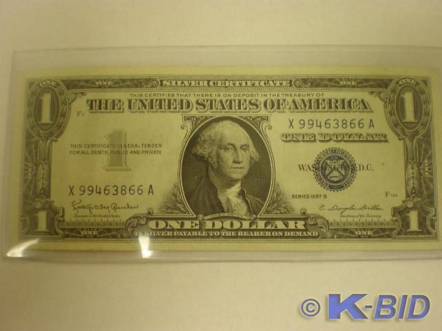 1957B&nbsp Uncirculated &nbspSilv...