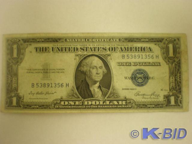 1935E&nbspSilver certificate - goo...