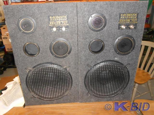 lot 11 image: Pair of Acoustic Response Series - ...