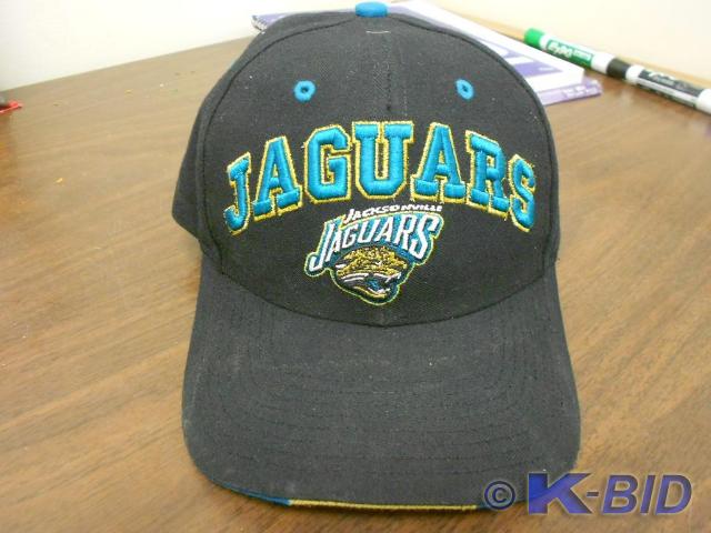 Black Jacksonville Jaguars cap with...