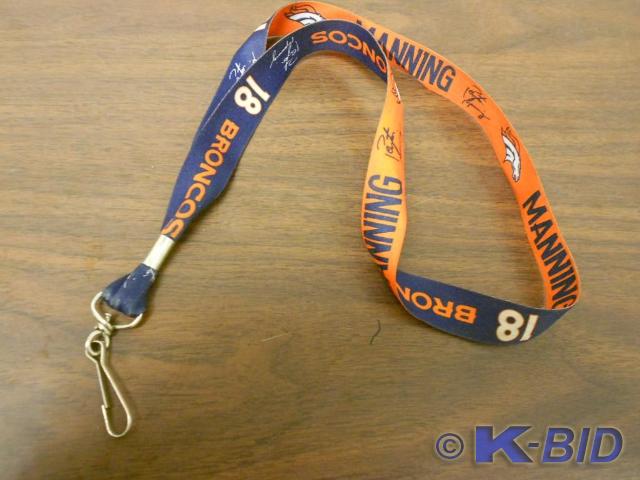 Denver Broncos Lanyard.  Peyton Man...