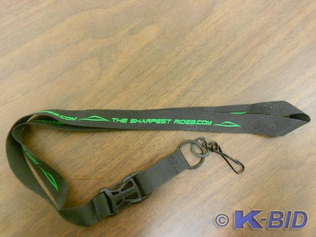 Green &amp Black Lanyard.  The Sh...