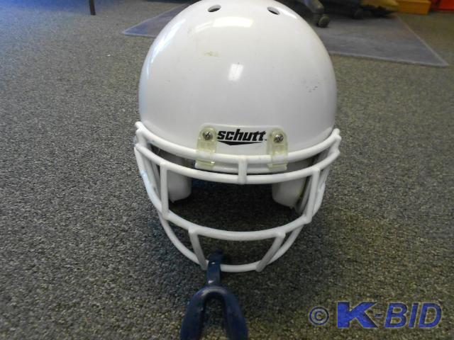 All white Schutt&nbspFootball Helm...