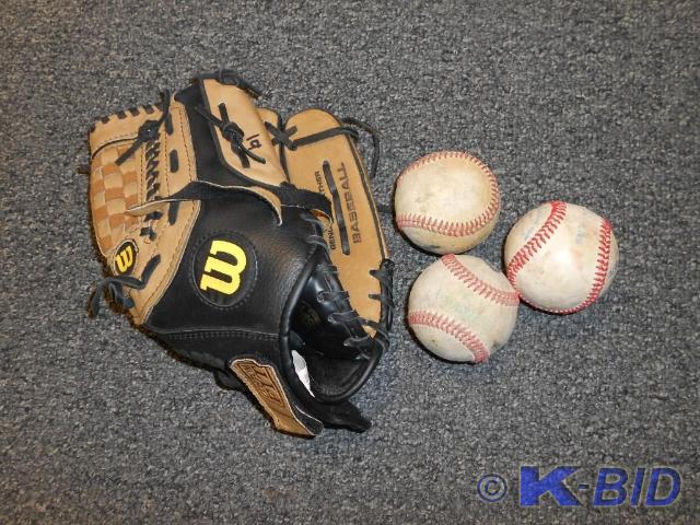 Wilson genuine leather Baseball Glo...