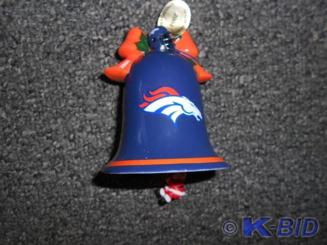 Denver Broncos 2004 Christmas Bell....