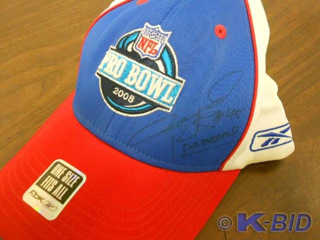 NFL Pro Bowl 2008 autographed hat. ...