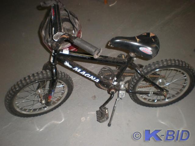 Kids Magna Bike with Bell Helmet.  ...