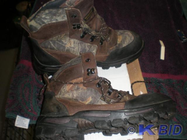 Tecs waterproof camouflage boots.  ...