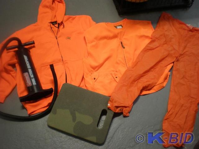 Red Head hunting jackets, Coleman p...
