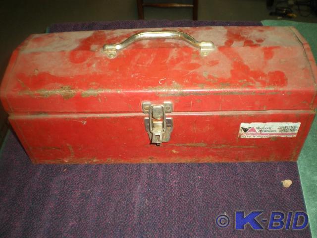 lot 12 image: Tool Box with various tools inside....