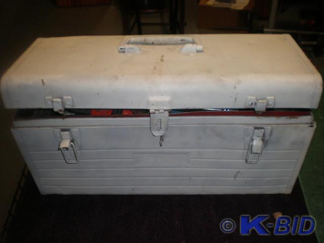 lot 15 image: Tool Box with various tools inside....