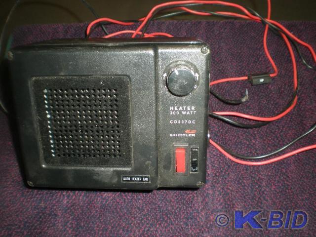 lot 6 image: Whistler 300 Watt Auto Heater Fan.