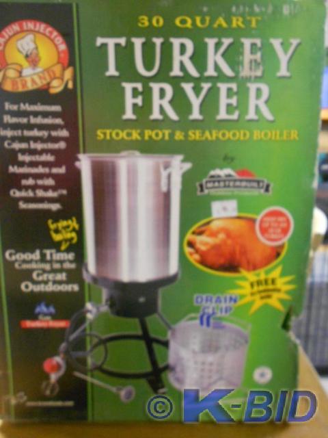 Cajun Injector turkey fryer set, br...
