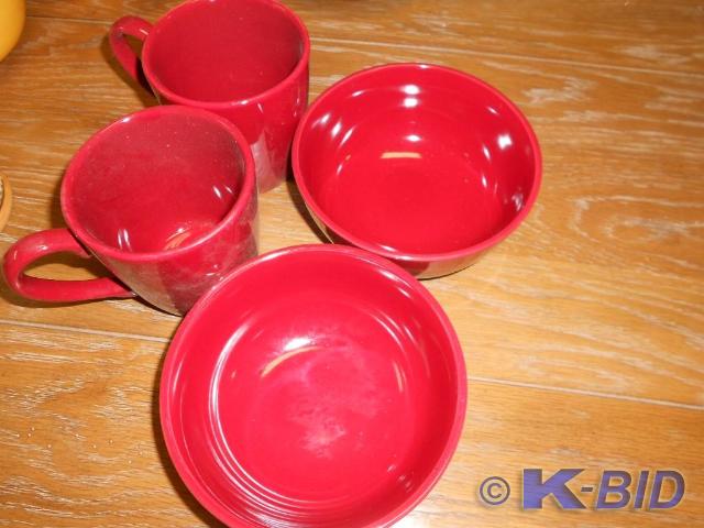 Various bowls, coffee cups and glas...