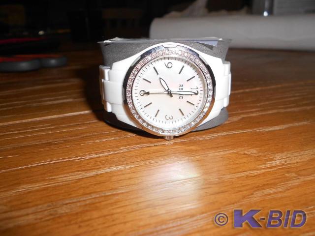 Relic womans White Resin Glitz wat...