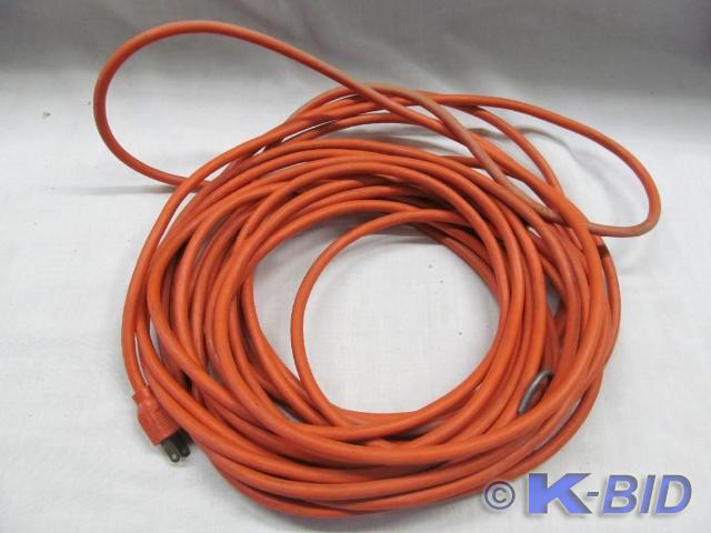lot 102 image: Orange Extension Cord