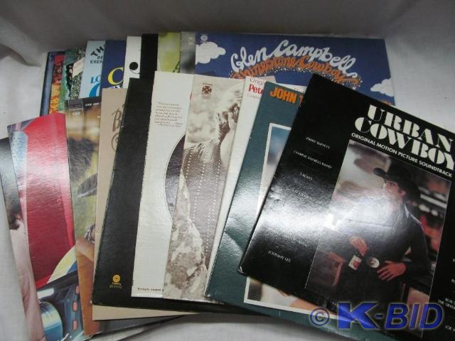lot 12 image: 20 LP Albums - Urban Cowboy, Grease...