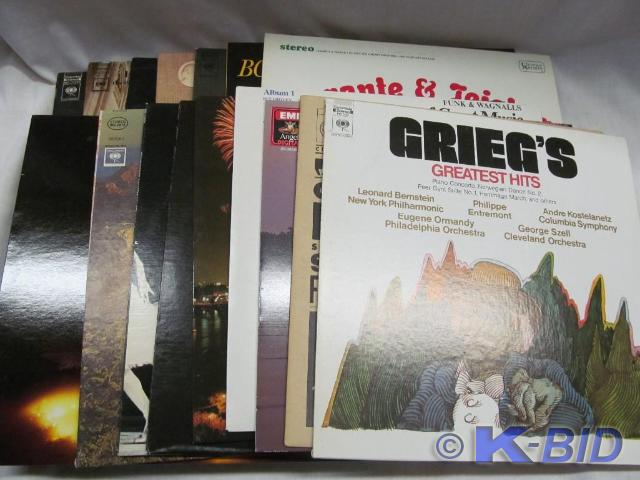 lot 14 image: 16 LP Albums - Boston Pops Encores,...