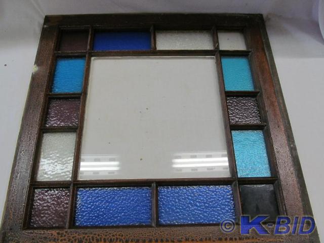lot 152 image: Stained Glass Window 28 x 29