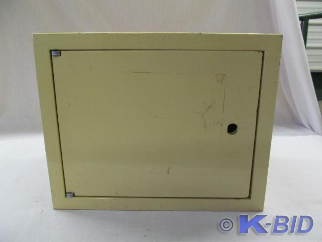 lot 153 image: Metal Storage Cabinet 15 x 12 x 1...