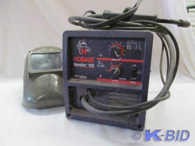 lot 160 image: Hobart 125 Wire Feed Welder with He...