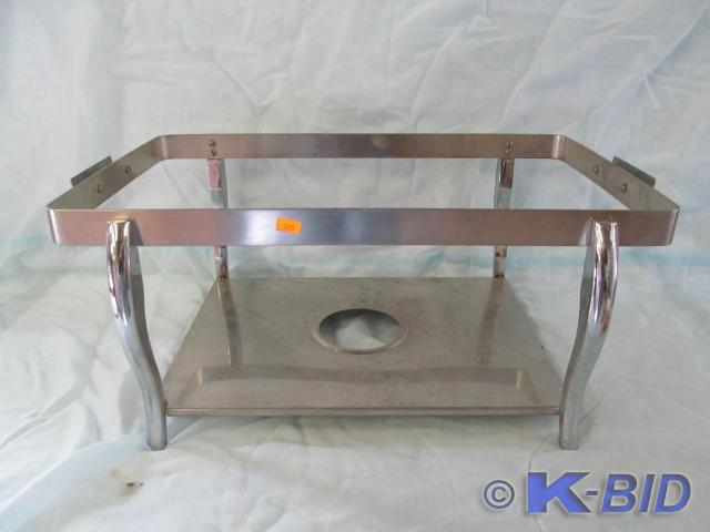 lot 195 image: Stainless Steel Buffet Warming Rack